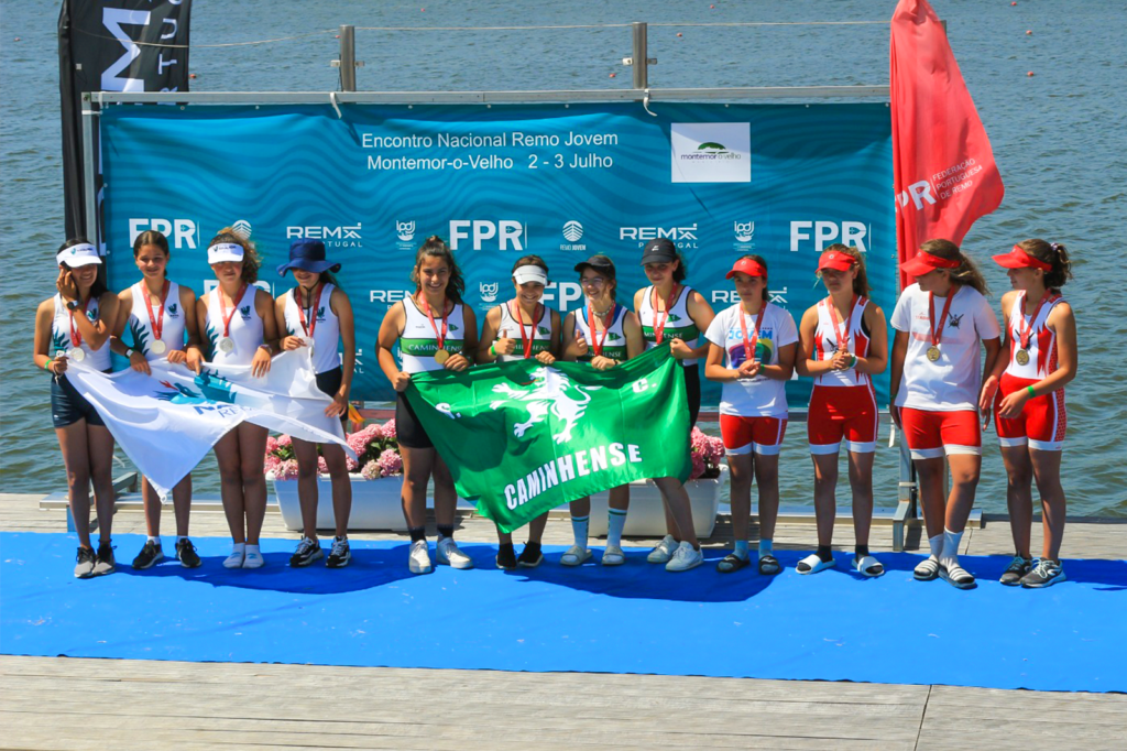 PÓDIO NACIONAL NO ENCONTRO DE REMO JOVEM 2022