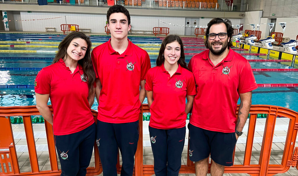 5 MEDALHAS CONQUISTADAS NO COIMBRA SWIMMING OPEN