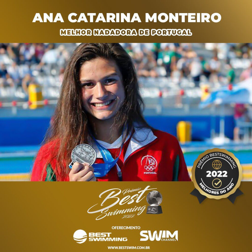 CATARINA MONTEIRO VENCE TROFÉU BEST SWIMMING 2022