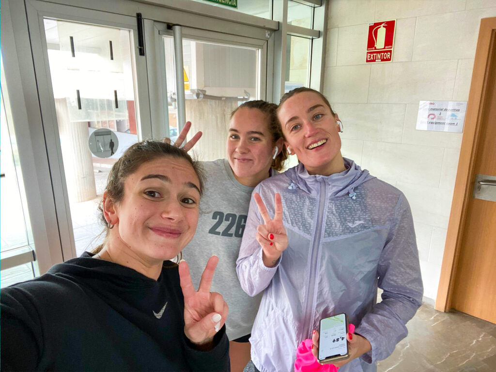 CATARINA MONTEIRO REALIZA ESTÁGIO EM ALTITUDE