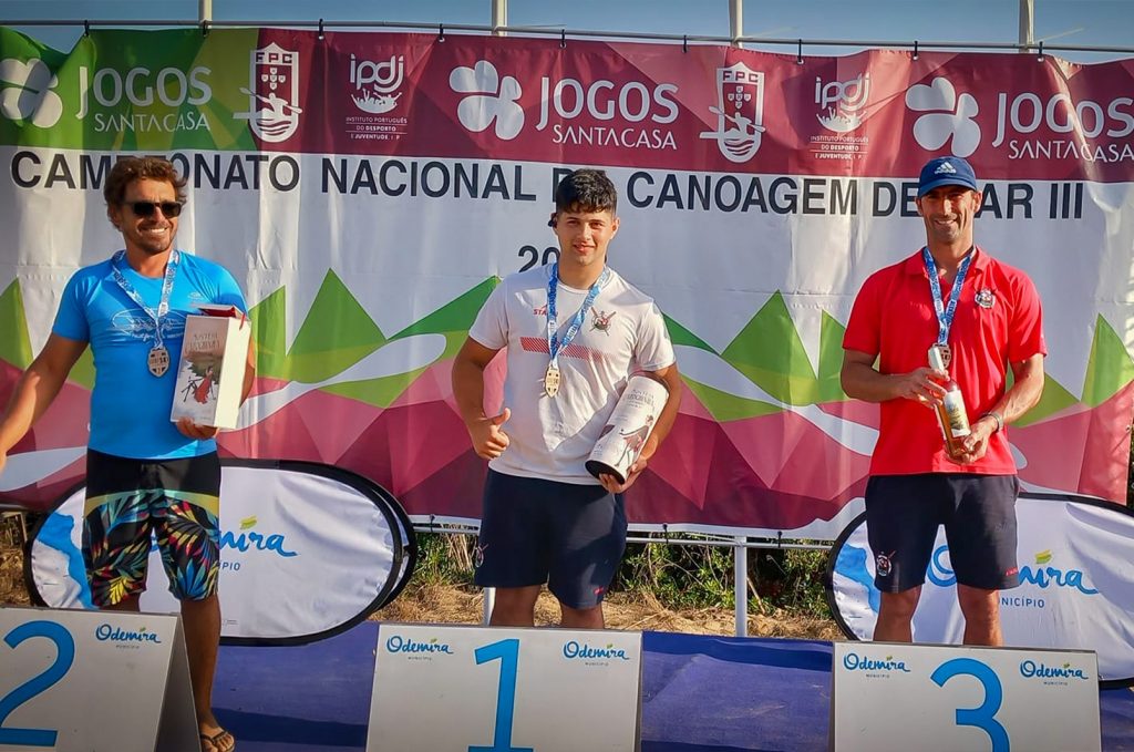 SÚBIDA AO PÓDIO COLETIVO NO CAMPEONATO NACIONAL DE MAR 2023 – ETAPA III