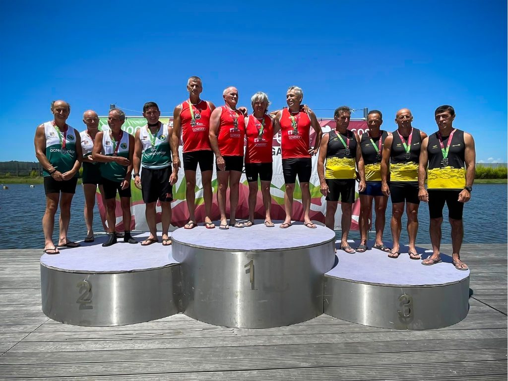 MASTERS EM GRANDE DESTAQUE NO CAMPEONATO NACIONAL REGATAS EM LINHA 2023