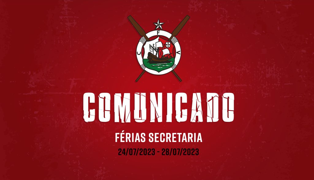 SECRETARIA ENCERRADA DO DIA 24/07 – 28/07