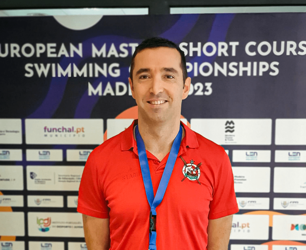 LUÍS NEVES NO EUROPEU MASTERS DE PISCINA CURTA MADEIRA 2023