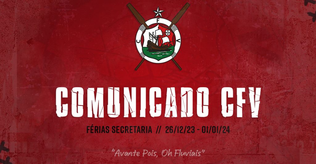 Comunicado: Secretaria encerrada – 26/12/23 – 01/01/24