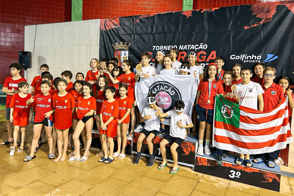 3º lugar Coletivo no XXV Torneio de Braga Natação e Golfinhos Sports