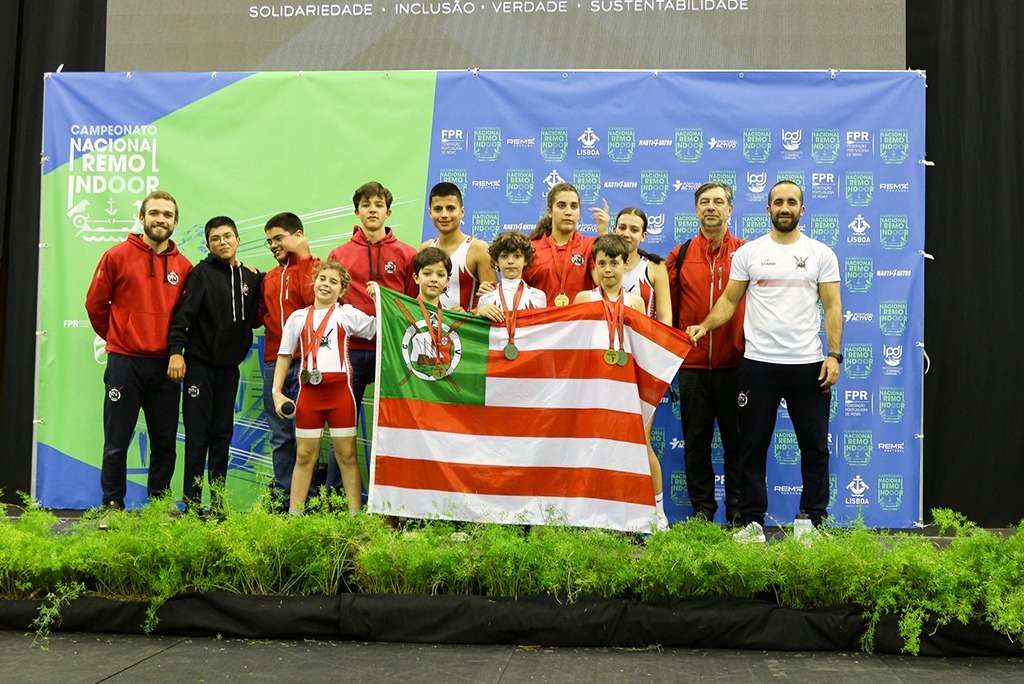 9 Pódios, 5 Títulos e Bons resultados no Campeonato Nacional de Remo Indoor 2024