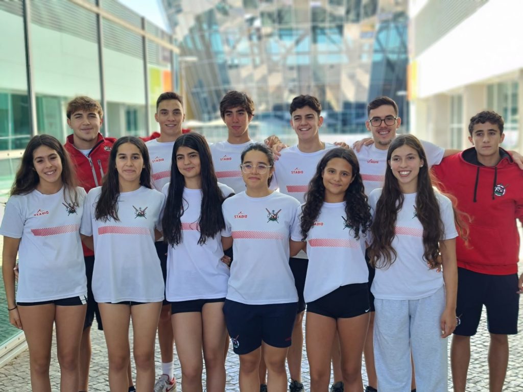 10 Finais e Pódio no Campeonato Nacional de Natação